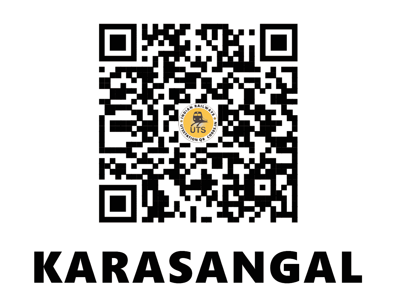 UTS QR Code for KARASANGAL - KSGL (SR - TAMIL NADU)